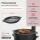 Utschak Ø36cm 2mm Stahl Feuerofen mit Abzugsrohr Aschekasten Gusseisen Kazan 10L Set Outdoor Küche Campingofen Feldküche Dutch Oven BBQ Lagerfeuer Eintopfofen