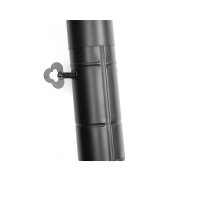 Ø36cm Uchag 2mm Stahl mit Abzugsrohr 12L Kasan Guseisen Feuerstelle Kazan WOK Utschak Utschag Feldküche Campingofen Außenküche Eintopfofen mit Schaumkelle Suppenkelle Grillfächer