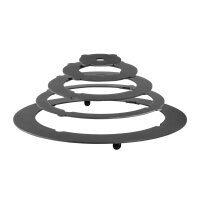 Ø49cm Uchag 2mm Stahl Rohr Adapter-Ringe 22L Kazan...