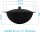 Kazan aus Gusseisen 8L mit Aluminium Deckel WOK Schwenktopf NAMANGAN (runder Boden) Uzbek Camping Kasan Uzbekisch Cast Iron KESSEL Usbek Asia Topf