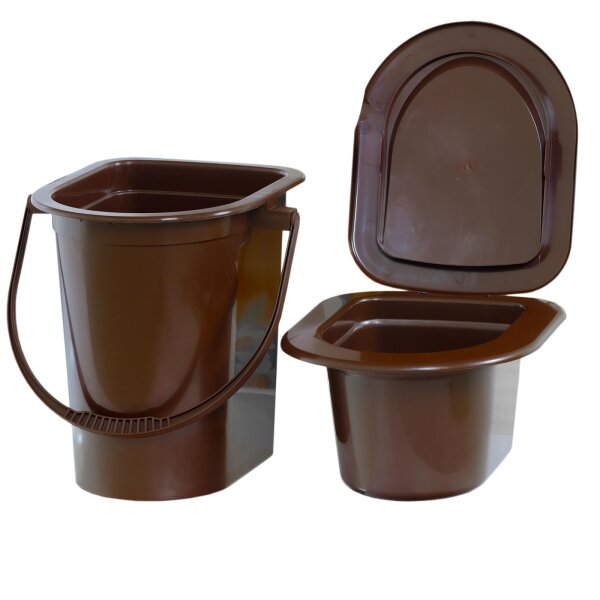 Tragbare Camping Toilette 17 L Reisetoilette Klo WC Outdoor Reise Eimer LKW