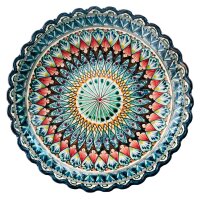 Ø36cm Uchag 2mm Stahl Adapter-Ringe Abzugsrohr 10L Kazan Gusseisen Kasan Utschag Utschak Feldküche Feuerstelle Campingofen Außenküche Eintopfofen Schaumkelle Grillfächer Orientalischer Teller
