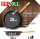 Ø28cm Pfanne aus Gusseisen mit Holzgriff abschraubbar 55mm hoch Gusseisenpfanne Bratpfanne Steakpfannen Cast Iron Pan Feuerpfanne geeignet für Gasgrill Backofen Feuerstelle alle Herdarten Induktion