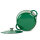 Ø24-26cm Emailliert Gusseisen Topf Bräter Dutch Oven backofengeeignet mit Deckel - für Braten Küche Backen Schmoren Grün Kochtopf Schmortopf Suppentopf Gemüsetopf