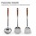 Utschag Campingofen Set mit 15L Premium Gusseisen Kazan mit Gusseisendeckel geschliffen eingebrannt Rauchrohr Aschekasten Adapterringe Schaumkellen