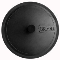 Ø30cm Wok mit zwei Griffe aus Gusseisen mit Deckel Holz Pfannenwender Pchak Messer Usbekischer Teller