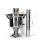 Samowar 5 L aus Edelstahl mit Schornstein Holzkohle Русский самовар на дровах Charcoal Tea Maker with Chimney Rohr Russischer Samovar