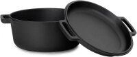 Ø24-28cm Brotbacken Gusseisen Topf 4-6L...