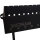 Holzkohlegrill für 11 Spieße Mangal BBQ Schaschlik Grill Außenküche Campen Garten Schaschlikgrill Grillkamin Standgrill