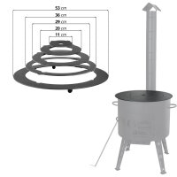 Ø48-52 cm Adapter - Ringe für Eintopfofen...