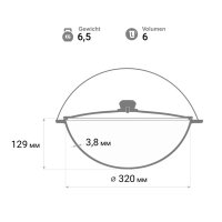 Klappbarer Schaschlikgrill 2 mm Stahl, 90 cm lang, Holzkohlegrill für 14 Spießen Adapter Ringe 6L Kazan aus Gussesen BBQ Mangal