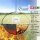 Schaschlikgrill 90 cm klappbar 2 mm Stahl Mangal Holzkohlegrill für 14 Spieße 8L Gusseisen Kazan mit Deckel Adapterringe 4 mm Grillset BBQ Campinggrill