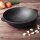 Wok Ø28 cm Wokpfanne 3,7 L Bratpfanne Gusseisen Deckel Asia Schmortopf 2x Servierpfanne 22 cm aus Gusseisen emailliert Wok-Pfanne mit Holzbrett Lagan Ljagan