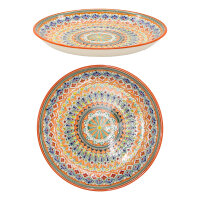 Pfannenset orientalische Motiven Gusseisenpfanne 28 cm Pfannenwender Oriental Lagan Ljagan Schmorpfanne Induktion