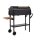Robuster Holzkohlegrill aus 3 mm Stahl mit Deckel, Rollen und Seitenablage BBQ Schaschlik Grill Mangal