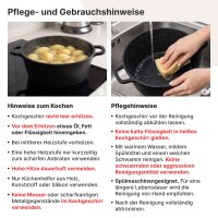 Kochtopf 2 - 19 L – Hochwertiger Aluguss-Suppentopf mit Antihaftbeschichtung, ideal für Induktion & Schmoren